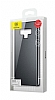 Baseus Wing Samsung Galaxy Note 9 Ultra nce Siyah Rubber Klf - Resim 4