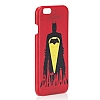 Batman iPhone 6 / 6S Krmz Rubber Klf - Resim: 1