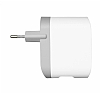 Belkin Duvar Tipi arj Cihaz + Apple Lightning Orjinal USB Beyaz Data Kablosu - Resim 2