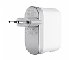 Belkin Duvar Tipi arj Cihaz + Apple Lightning Orjinal USB Beyaz Data Kablosu - Resim 1