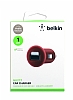 Belkin Krmz USB Ara arj Aleti - Resim 1