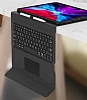 Benks Apple iPad Pro 12.9 2020 ok Fonksiyonlu Kablosuz Klavyeli Klf - Resim: 5