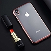 Benks Electroplating iPhone XR Siyah Silikon Klf - Resim: 2