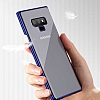 Benks Electroplating Samsung Galaxy Note 9 Lacivert Silikon Klf - Resim: 2