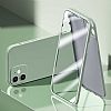 Benks Full Covered iPone 12 6.1 in 360 Derece Koruma Yeil Klf - Resim: 3