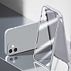 Benks Full Covered iPone 12 6.1 in 360 Derece Koruma Beyaz Klf - Resim: 4