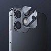 Benks Integrated iPhone 12 Mini 5.4 in Kamera Lens Koruyucu Cam - Resim 2