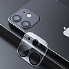 Benks Integrated iPhone 12 Mini 5.4 in Kamera Lens Koruyucu Cam - Resim 3