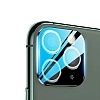 Benks iPhone 11 Pro Max Siyah Kamera Lensi Koruyucu - Resim: 1