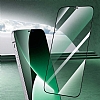 Benks iPhone 12 Pro 6.1 in Dust Proof Green Light Cam Ekran Koruyucu - Resim 8