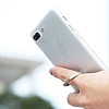 Benks Lollipop iPhone 7 Plus / 8 Plus Selfie Yzkl Ultra nce effaf Beyaz Rubber Klf - Resim 3