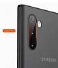 Benks Lollipop Samsung Galaxy Note 10 Ultra nce effaf Beyaz Rubber Klf - Resim: 5