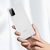 Benks Lollipop Samsung Galaxy S20 Plus Beyaz Ultra nce Rubber Klf - Resim: 2