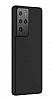Benks Lollipop Samsung Galaxy S21 Ultra Siyah nce Rubber Klf - Resim: 7