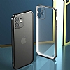 Benks Matte Electroplated iPhone 12 Mini 5.4 in Siyah Silikon Klf - Resim: 5