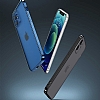 Benks Matte Electroplated iPhone 12 Mini 5.4 in Siyah Silikon Klf - Resim: 3