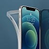 Benks Matte Electroplated iPhone 12 Mini 5.4 in Mavi Silikon Klf - Resim: 4