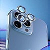 Benks New KR iPhone 13 / 13 Mini Lacivert Kamera Lens Koruyucu - Resim 2