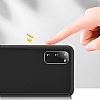 Benks Samsung Galaxy S20 Smooth Drop Siyah Silikon Klf - Resim 1
