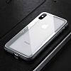 Benks Shiny Glass iPhone X / XS Beyaz Cam Klf - Resim: 2