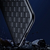 Benks WeaveIt iPhone XS Max Lacivert Silikon Klf - Resim: 1