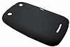 BlackBerry Curve 9380 Siyah Silikon Klf - Resim: 1