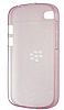 BlackBerry Q10 Soft Shell Orjinal Pembe Silikon Klf - Resim: 1