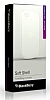BlackBerry Q10 Soft Shell Orjinal Beyaz Silikon Klf - Resim 1