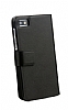 Doormoon BlackBerry Z10 Lux Kapakl Deri Klf - Resim 3