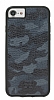 Bouletta Magic Wallet iPhone 7 / 8 KLF16 Mavi-Siyah Gerek Deri Klf - Resim 1