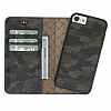 Bouletta Magic Wallet iPhone 7 / 8 KLF6 Yeil-Siyah Gerek Deri Klf - Resim 3