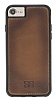 Bouletta Magic Wallet iPhone 7 / 8 RST2EF Kahverengi Gerek Deri Klf - Resim 3