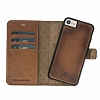 Bouletta Magic Wallet iPhone 7 / 8 RST2EF Kahverengi Gerek Deri Klf - Resim 4