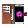 Bouletta Magic Wallet iPhone 7 / 8 RST2EF Kahverengi Gerek Deri Klf - Resim 5