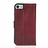 Bouletta Magic Wallet iPhone 7 / 8 V4EF Krmz Gerek Deri Klf - Resim: 5