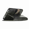 Bouletta Magic Wallet iPhone 7 Plus / 8 Plus KLF1 Yeil-Siyah Gerek Deri Klf - Resim: 1