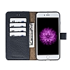 Bouletta Magic Wallet iPhone 7 Plus / 8 Plus Standl Kapakl Floater Black Gerek Deri Klf - Resim 2