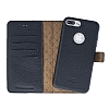 Bouletta Magic Wallet iPhone 7 Plus / 8 Plus Standl Kapakl Floater Black Gerek Deri Klf - Resim 4