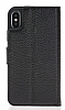 Bouletta Magic Wallet iPhone X / XS FL01 Siyah Gerek Deri Klf - Resim 3