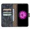 Bouletta Magic Wallet iPhone X / XS KFL16 Mavi-Siyah Gerek Deri Klf - Resim 4