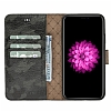 Bouletta Magic Wallet iPhone X / XS KFL6 Yeil-Siyah Gerek Deri Klf - Resim: 2