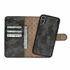 Bouletta Magic Wallet iPhone X / XS KFL6 Yeil-Siyah Gerek Deri Klf - Resim 1