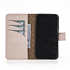 Bouletta Magic Wallet iPhone X / XS NU2 Pembe Gerek Deri Klf - Resim 5