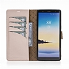 Bouletta Magic Wallet Samsung Galaxy Note 8 NU2 Pembe Gerek Deri Klf - Resim: 4