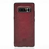 Bouletta Magic Wallet Samsung Galaxy Note 8 V4EF Krmz Gerek Deri Klf - Resim 3