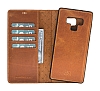 Bouletta Magic Wallet Samsung Galaxy Note 9 G19 Kahverengi Gerek Deri Klf - Resim: 2