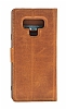 Bouletta Magic Wallet Samsung Galaxy Note 9 G19 Kahverengi Gerek Deri Klf - Resim: 4