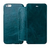 Bouletta Ultimate Book iPhone 6 Plus / 6S Plus VS6 Mavi Gerek Deri Klf - Resim: 3