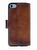 Bouletta Wallet Case iPhone 7 / 8 RST2EF Kahverengi Gerek Deri Klf - Resim 1