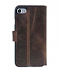 Bouletta Wallet Case iPhone 7 / 8 G6 Kahverengi Gerek Deri Klf - Resim: 3